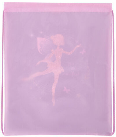 Мешок для обуви BRAUBERG KIDS, с петлей, 42х34 см, "Gold fairy", 272414
