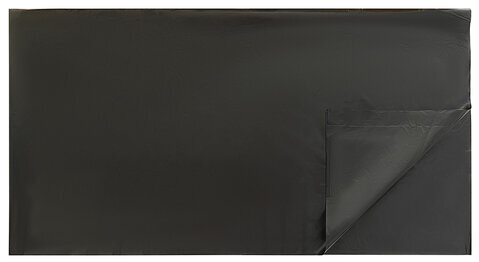 Мешки для мусора 200 л, черные, в пачке 50 штук, прочные, ПВД 37 мкм, 90х130 см, 608328