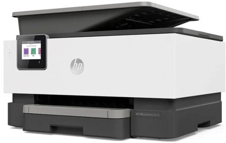 МФУ струйное HP OfficeJet Pro 9010 "4 в 1" A4, 32 стр./мин, 25000 стр./мес., 1200х1200, ДУПЛЕКС, ДАПД, Wi-Fi, сетевая карта, 3UK83B