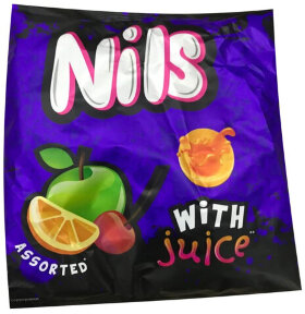 Карамель жевательная ЯШКИНО &quot;Нильс&quot;, ассорти (вишня, апельсин, яблоко), 500 г, НК275