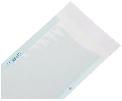 Пакет комбинированный самоклеящийся ВИНАР СТЕРИТ, комплект 100 шт., для ПАРОВОЙ/ГАЗОВОЙ стерилизации, 90х270 мм