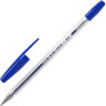 Ручка шариковая BRAUBERG "M-500 CLASSIC", СИНЯЯ, корпус прозрачный, узел 0,7 мм, линия письма 0,35 мм, 143444