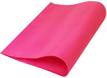 Пористая резина (фоамиран) для творчества, КРАСНАЯ, 50х70 см, 1 мм, ОСТРОВ СОКРОВИЩ, 661684