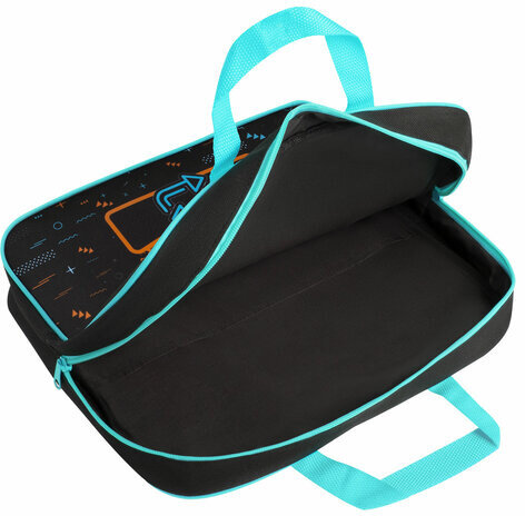 Папка на молнии с ручками BRAUBERG А4, 1 отделение, полиэстер, 80 мм, "Play sleep repeat", 272181