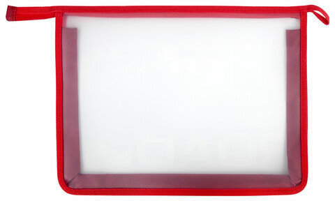 Папка для тетрадей ЮНЛАНДИЯ А4, 1 отделение, пластик, на молнии, "Offroad", 271083