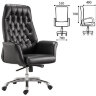 Кресло офисное BRABIX PREMIUM "Legacy EX-750", синхромеханизм, алюминий, экокожа, черное, 532492