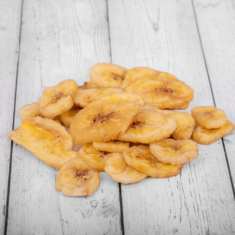 Банановые чипсы, целые, WELDAY, пакет, 1000 г, 622469