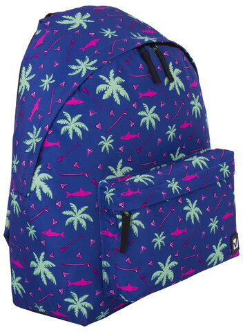 Рюкзак BRAUBERG, универсальный, сити-формат, Пальмы, 20 литров, 41х32х14 см, 228864