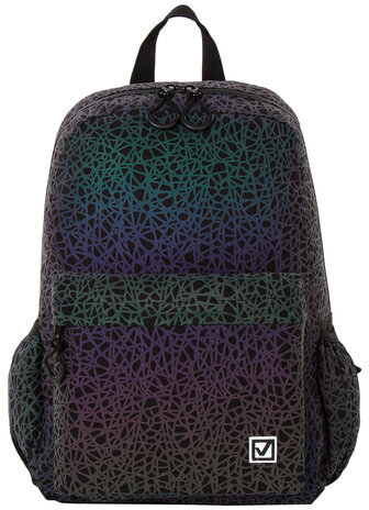 Рюкзак BRAUBERG BRIGHT, универсальный, СВЕТЯЩИЙСЯ РИСУНОК, "Spiderweb", 42х31х15 см, 229941