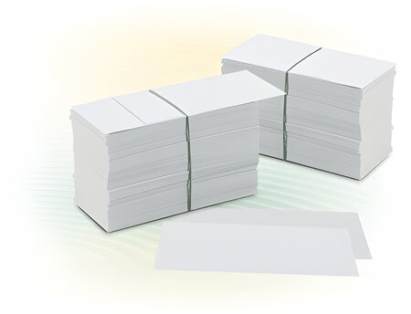 Накладки для упаковки корешков банкнот, комплект 2000 шт., средние, без номинала