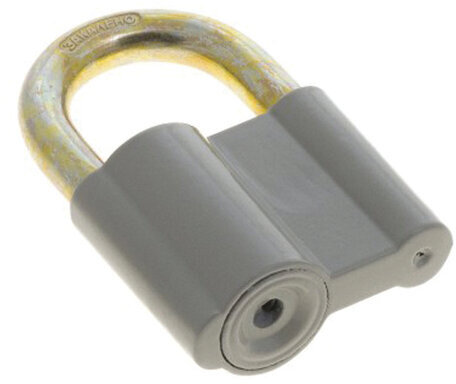 Замок навесной, ширина 60 мм, чугун, дужка d-10 мм, финский, 3 ключа, СИБРТЕХ, ЗН2-26, 91626