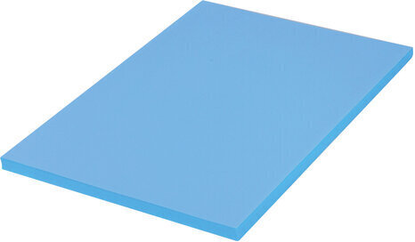 Бумага цветная BRAUBERG, А4, 80 г/м2, 100 л., медиум, синяя, для офисной техники, 112459