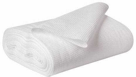 Полотно ВАФЕЛЬНОЕ отбеленное, рулон 0,8х50 м, плотность 120 (±10) г/м2, LAIMA, 604756, ГС