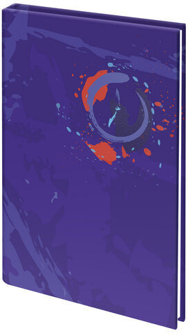 Блокнот А5 (134х206 мм), 80 л., твёрдый, клетка, выборочный лак, STAFF, "Часы", 114423