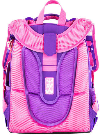 Ранец BRAUBERG PREMIUM, 2 отделения, с брелком, "Shining girl", 38х29х16 см, 270592