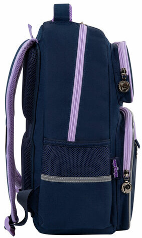 Рюкзак ЮНЛАНДИЯ COMPLETE, с пеналом в комплекте, эрго-спинка, "Bored cat", 42х29х14 см, 272055