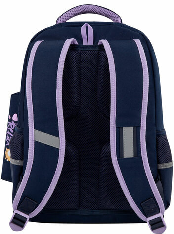 Рюкзак ЮНЛАНДИЯ COMPLETE, с пеналом в комплекте, эрго-спинка, "Bored cat", 42х29х14 см, 272055