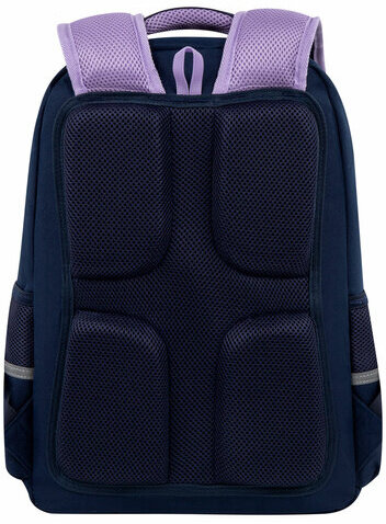 Рюкзак ЮНЛАНДИЯ COMPLETE, с пеналом в комплекте, эрго-спинка, "Bored cat", 42х29х14 см, 272055