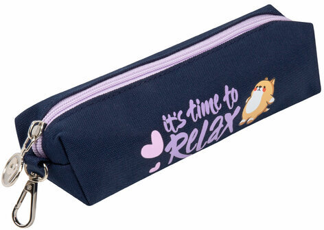 Рюкзак ЮНЛАНДИЯ COMPLETE, с пеналом в комплекте, эрго-спинка, "Bored cat", 42х29х14 см, 272055