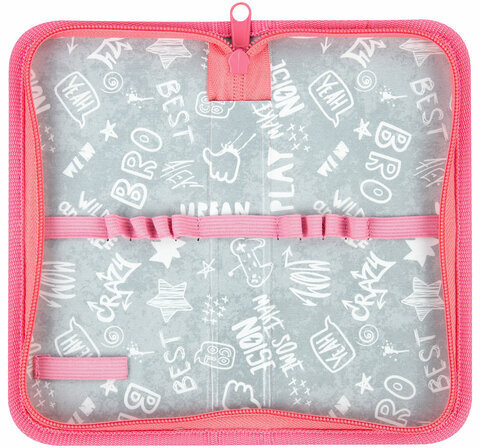 Пенал ПИФАГОР, 1 отделение, ламинированный картон, 19х9 см, "Bear attack", 272244