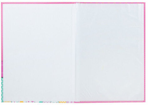 Папка адресная ламинированная "СВИДЕТЕЛЬСТВО О РОЖДЕНИИ", А4, для девочки, STAFF "Profit", 129587