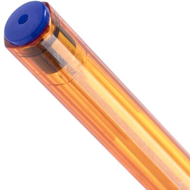 Ручка шариковая масляная BRAUBERG "Extra Glide GT Tone Orange", СИНЯЯ, узел 0,7 мм, линия письма 0,35 мм, 142923
