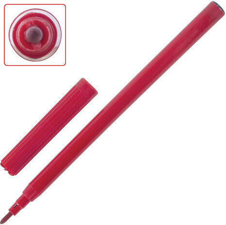 Фломастеры ПИФАГОР, 24 цвета, вентилируемый колпачок, 151092