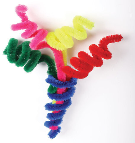 Проволока синельная для творчества "Пушистая", 6 цв., 30 шт., 0,9х30 см, ОСТРОВ СОКРОВИЩ, 661530