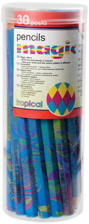 Карандаш с многоцветным грифелем KOH-I-NOOR, 1шт., Magic "Tropical", 5,6 мм, заточенный, 3405002031TD