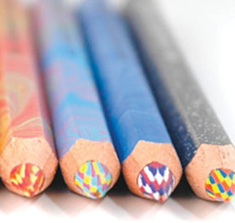 Карандаш с многоцветным грифелем KOH-I-NOOR, 1шт., Magic "Tropical", 5,6 мм, заточенный, 3405002031TD