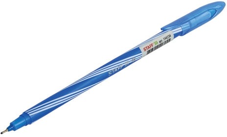 Ручка шариковая STAFF "CANDY NEON", синяя, игольчатый узел 0,6 мм, линия 0,3 мм, 144234