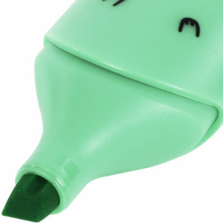 Набор текстовыделителей мини 6 ЦВЕТОВ BRAUBERG KIDS "CUTE CATS PASTEL", линия 1-5 мм, 152436