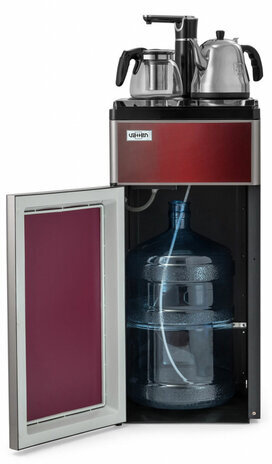 Кулер для воды с чайником VATTEN L50REAT Tea Bar, напольный, ОХЛАЖДЕНИЕ ЭЛЕКТРОННОЕ, шкаф, 1 кран, 5728