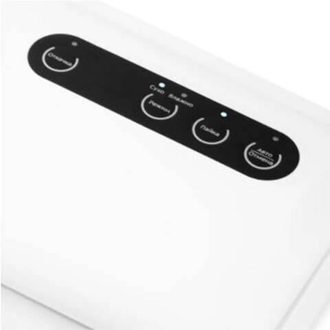 Вакуумный упаковщик KITFORT КТ-1509-2, 130 Вт, 2 режима, ширина пакета до 29 см, белый