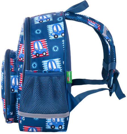 Рюкзак BRAUBERG KIDS PLAY детский, 1 отделение, 3 кармана, "Cars", 29х23х12 см, 271391