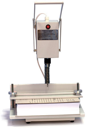 Станок для архивного переплета вертикальный УПД 2В, 250 Вт, с лотком, сшивка до 100 мм (950 л.)