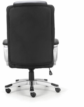 Кресло офисное BRABIX PREMIUM "Rest EX-555", пружинный блок, экокожа, черное, 531938