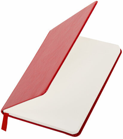 Блокнот МАЛЫЙ (100x150 мм) А6, BRAUBERG "Metropolis Special", под кожу, 80 л., клетка, красный, 111581