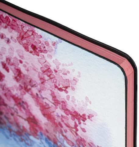 Блокнот А5 (143x210 мм), BRAUBERG VISTA "Spring weather", под кожу, гибкий, 80 л., 112073