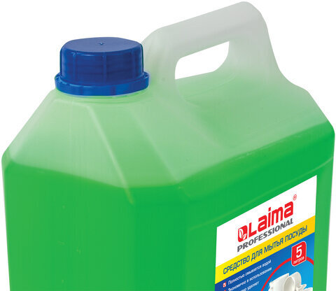 Средство для мытья посуды 5 л, LAIMA PROFESSIONAL концентрат, "Алоэ Вера", 602298