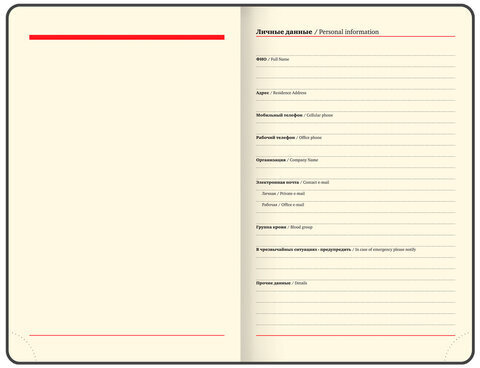 Ежедневник датированный 2023 МАЛЫЙ ФОРМАТ 100х150 мм А6, BRAUBERG "Iguana", под кожу, коричневый, 113921