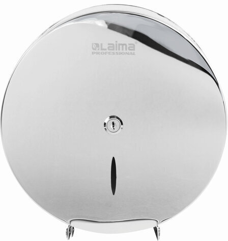 Диспенсер для туалетной бумаги LAIMA PROFESSIONAL INOX, (Система T2) малый, нержавеющая сталь, зеркальный, 605699