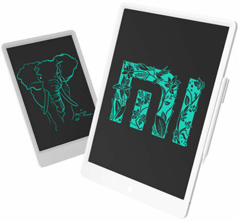 Планшет графический XIAOMI Mi LCD Writing Tablet 13.5" (Color Edition), цветной экран, белый, BHR7278GL