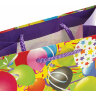 Пакет подарочный 17,8x9,8x22,9 см, ЗОЛОТАЯ СКАЗКА "Воздушные шары", ламинированный, 606590