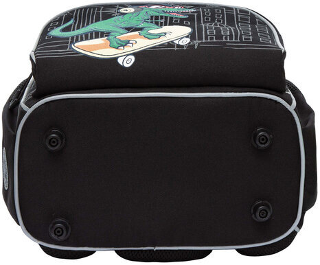 Ранец GRIZZLY анатомическая спинка, с мешком для обуви, для мальчиков, DINO RACE, 33х25х13 см, RAm-485-1/1