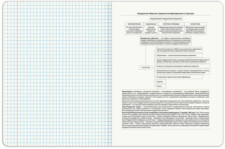 Тетрадь предметная DOG БОБИК 48 л., TWIN-лак, ОБЩЕСТВОЗНАНИЕ, клетка, подсказ, BRAUBERG, 404783