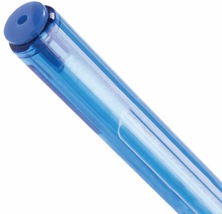 Ручка шариковая масляная BRAUBERG "Extra Glide Tone", СИНЯЯ, трехгранная, узел 0,7 мм, линия письма 0,35 мм, 142924