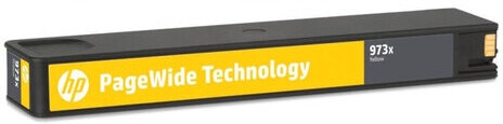 Картридж струйный HP (F6T83AE) PW Pro 477dw/452dw, №973X, желтый, увеличенный ресурс 7000 страниц, оригинальный