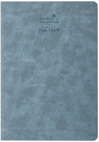 Тетрадь 48 л. в клетку обложка фактурный кожзам, сшивка, A5 (147х210мм), СЕРЫЙ, BRAUBERG SKY, 403869