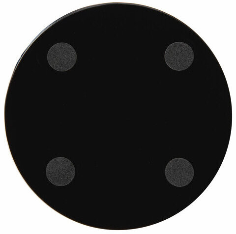 Органайзер стаканчик для косметики и мелочей MONTE VITA, металлический, 100х80 мм, черный, 272485